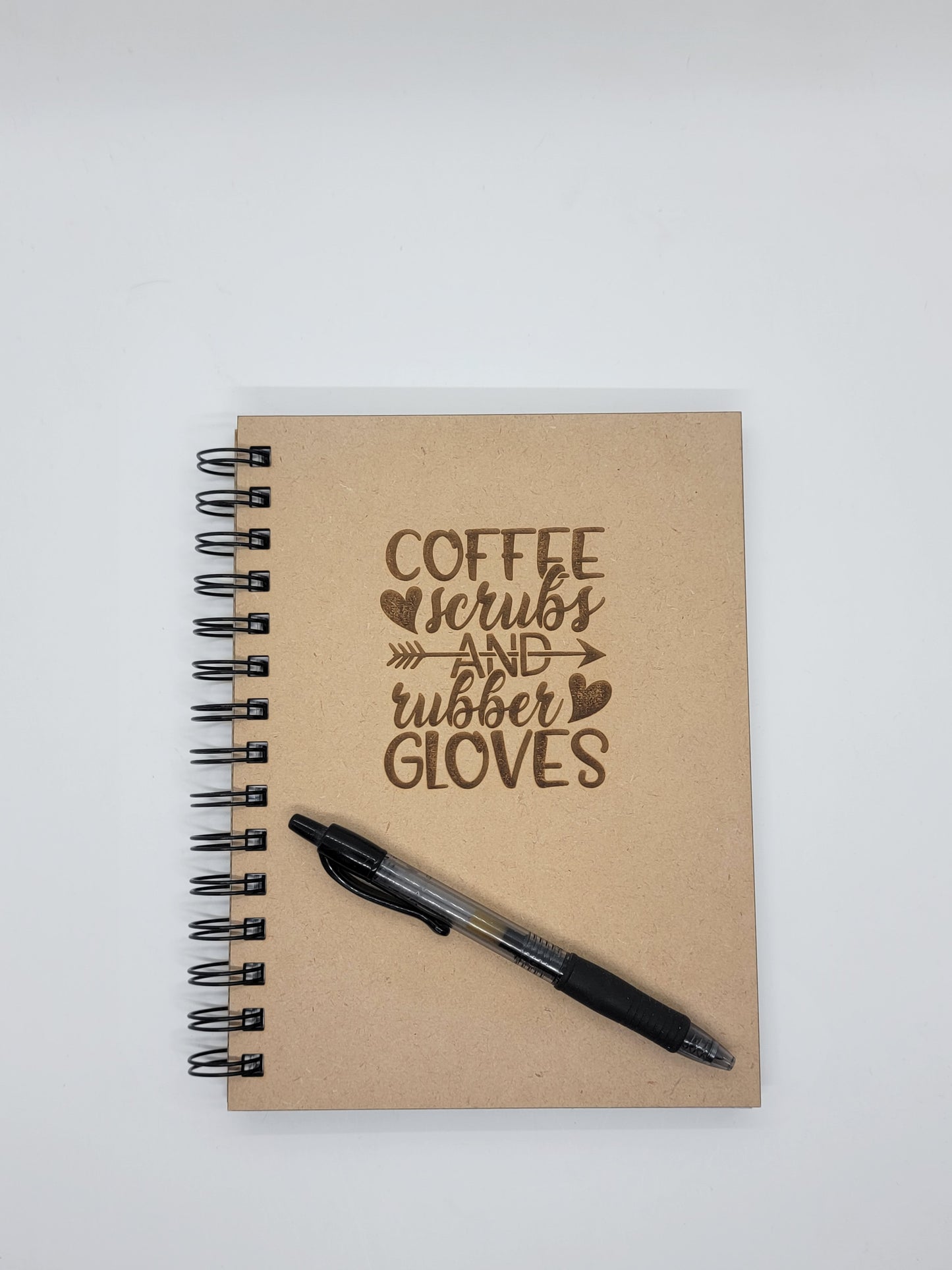 Coffee Scrubs and Rubber Gloves Notebook