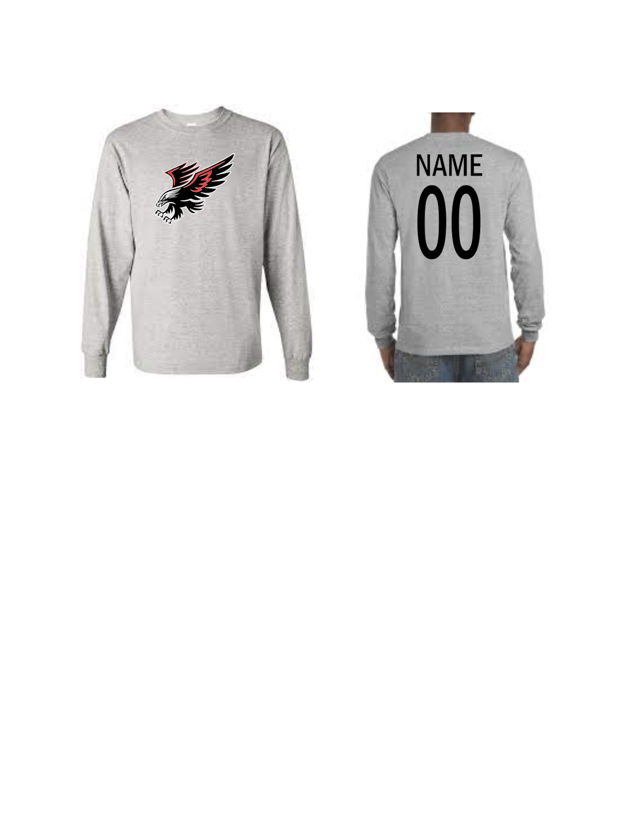 Volcano Vista Hawks Long Sleeve Shirts