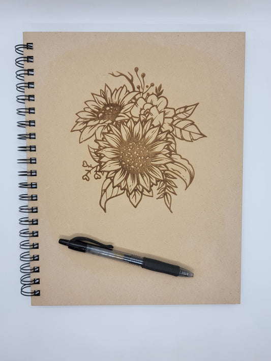 Sunflower Bouquet Notebook