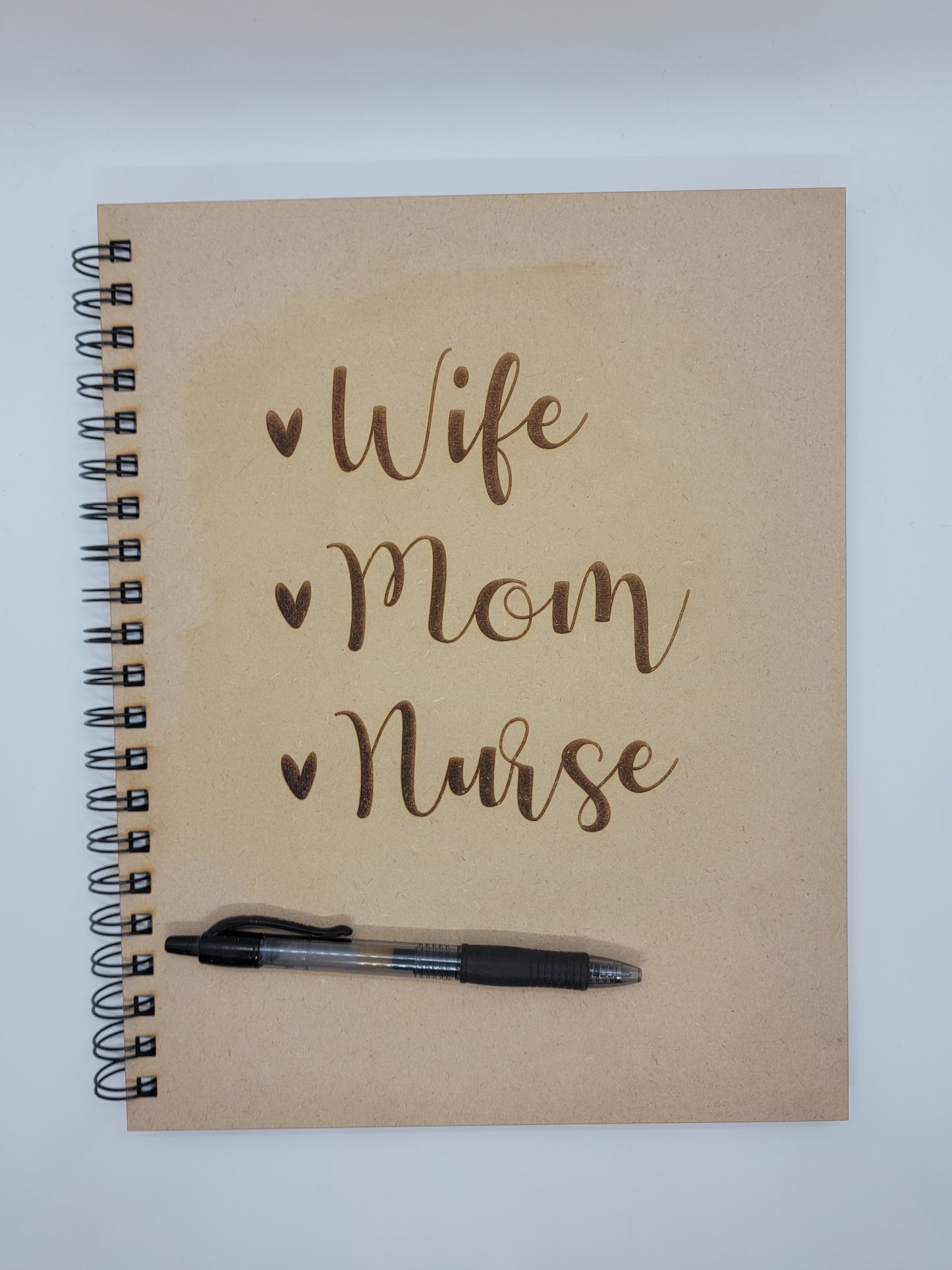 Wife Mom Nurse Notebook