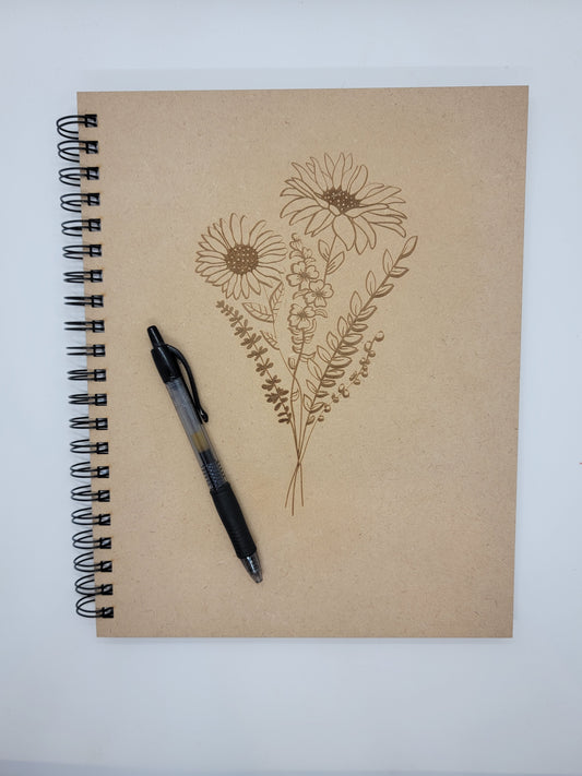 Sunflowers Notebook