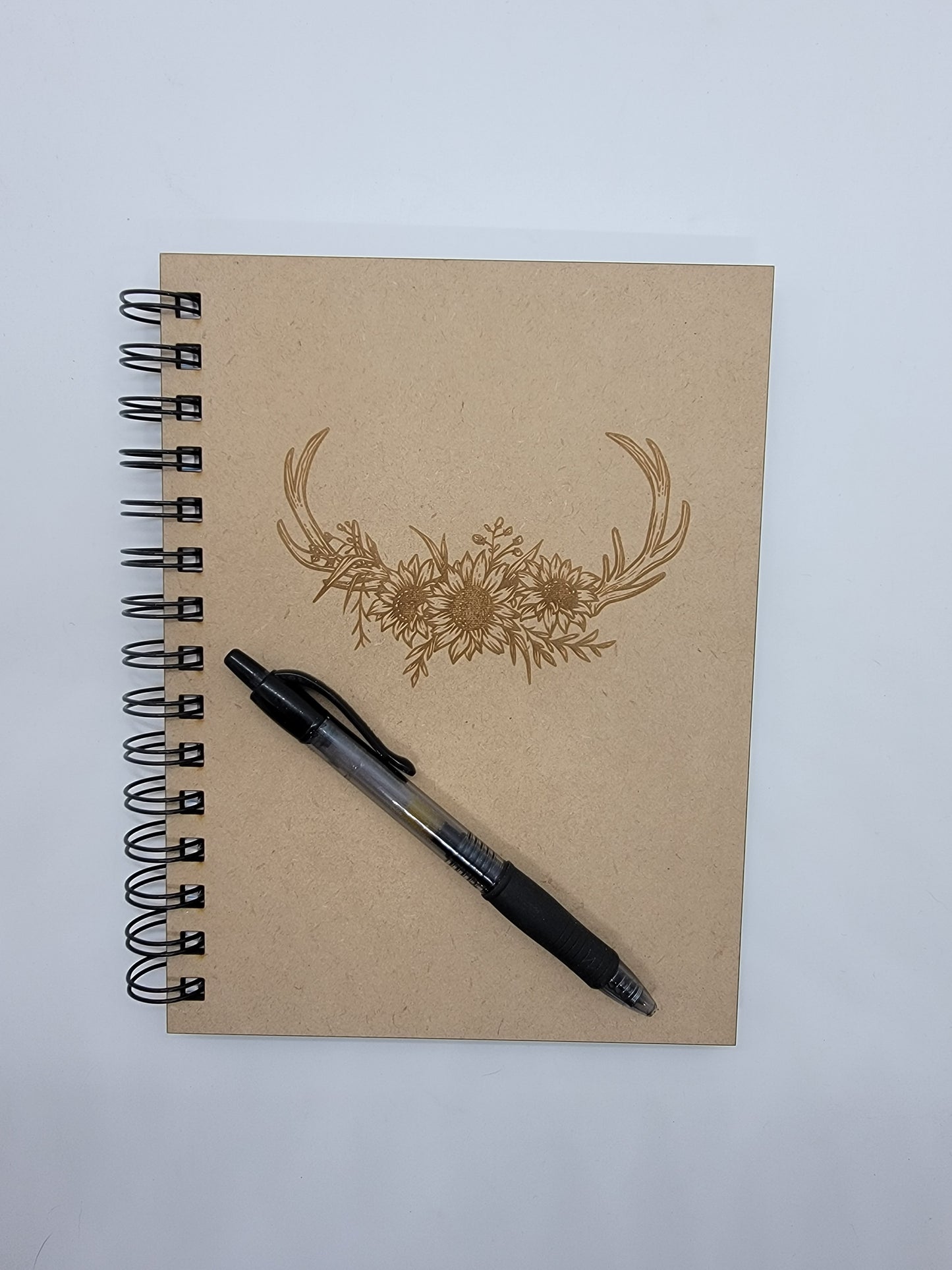 Sunflowers with Antlers Notebook