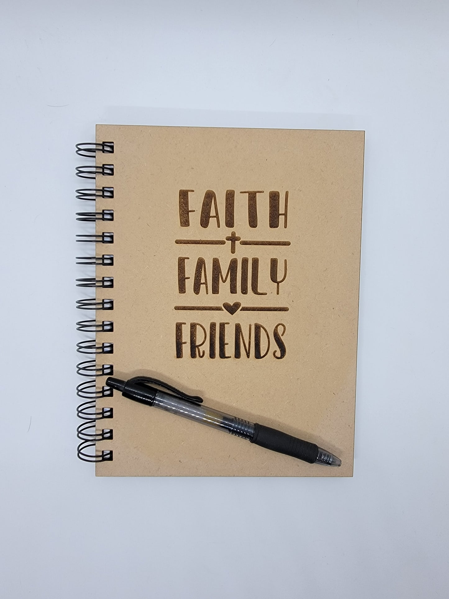 Faith Family Friends Notebook