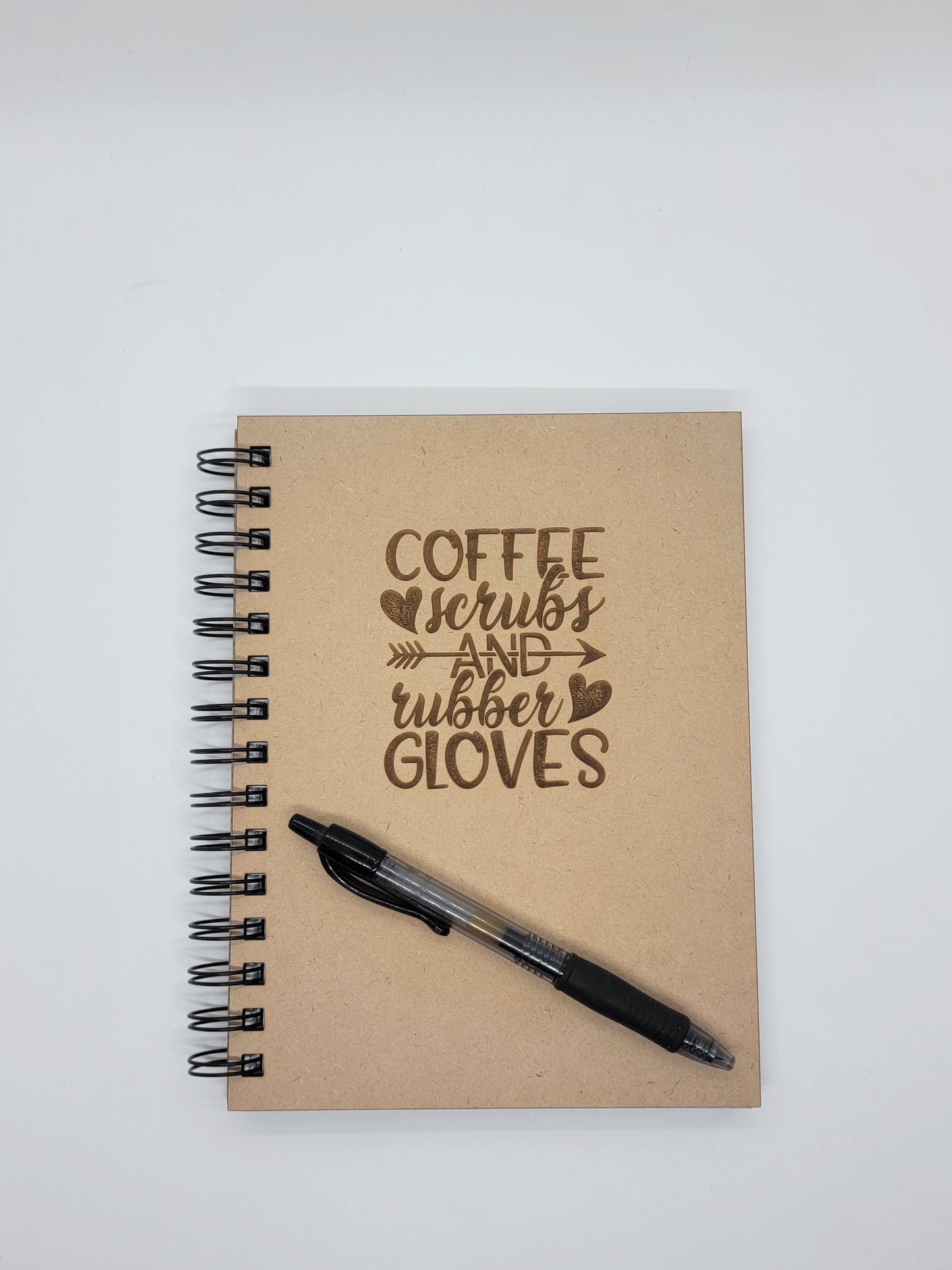 Coffee Scrubs and Rubber Gloves Notebook