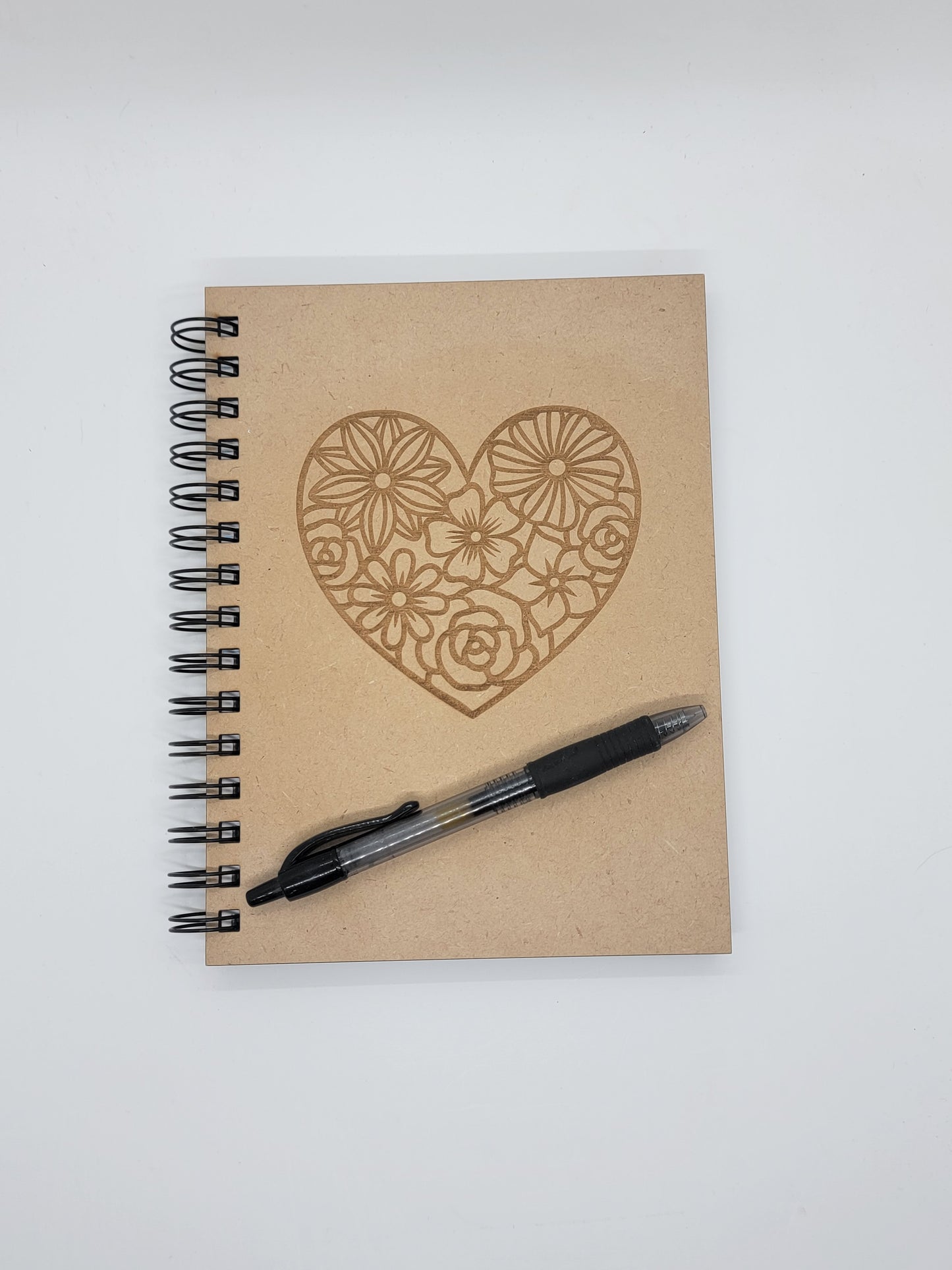 Floral Heart Notebook