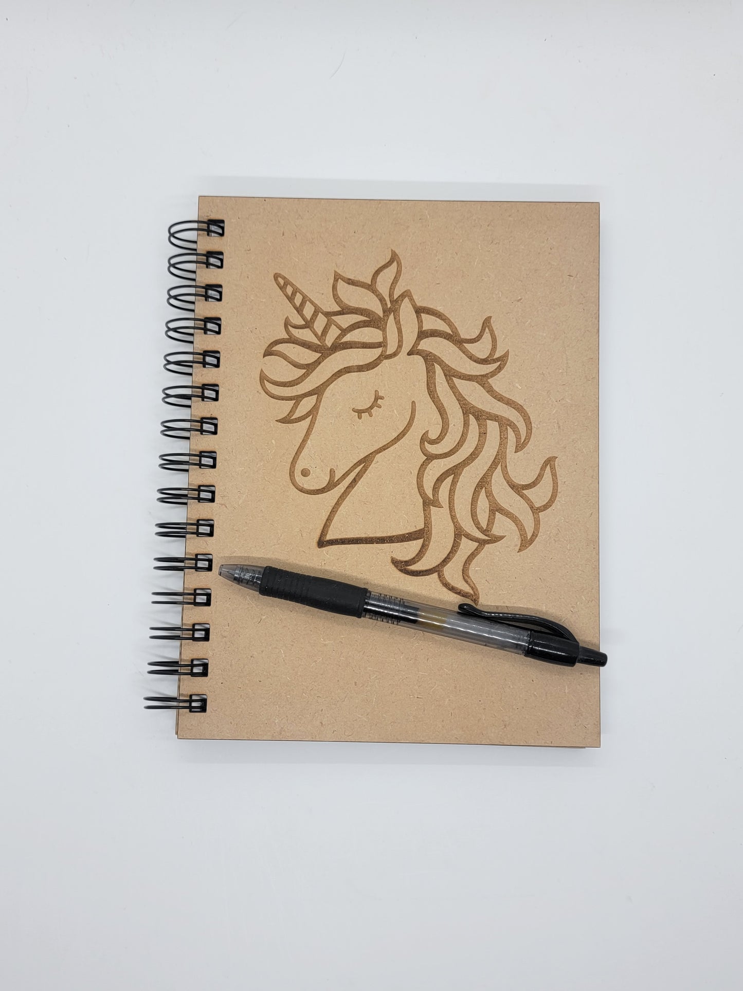 Unicorn with Wild Hair Notebook