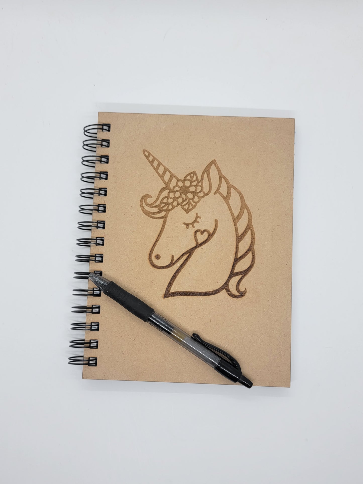 Unicorn with Heart Notebook