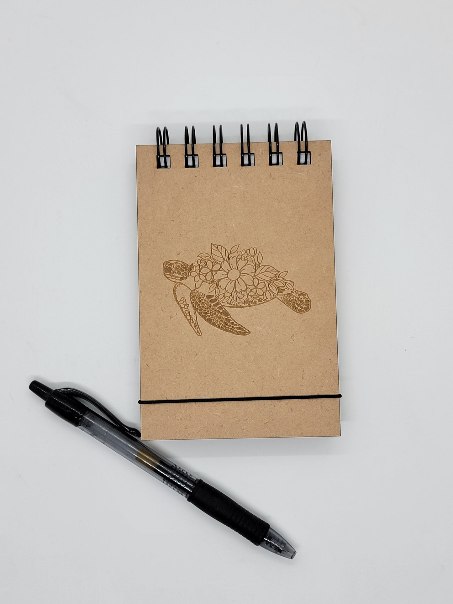 Floral Sea Turtle Notebook