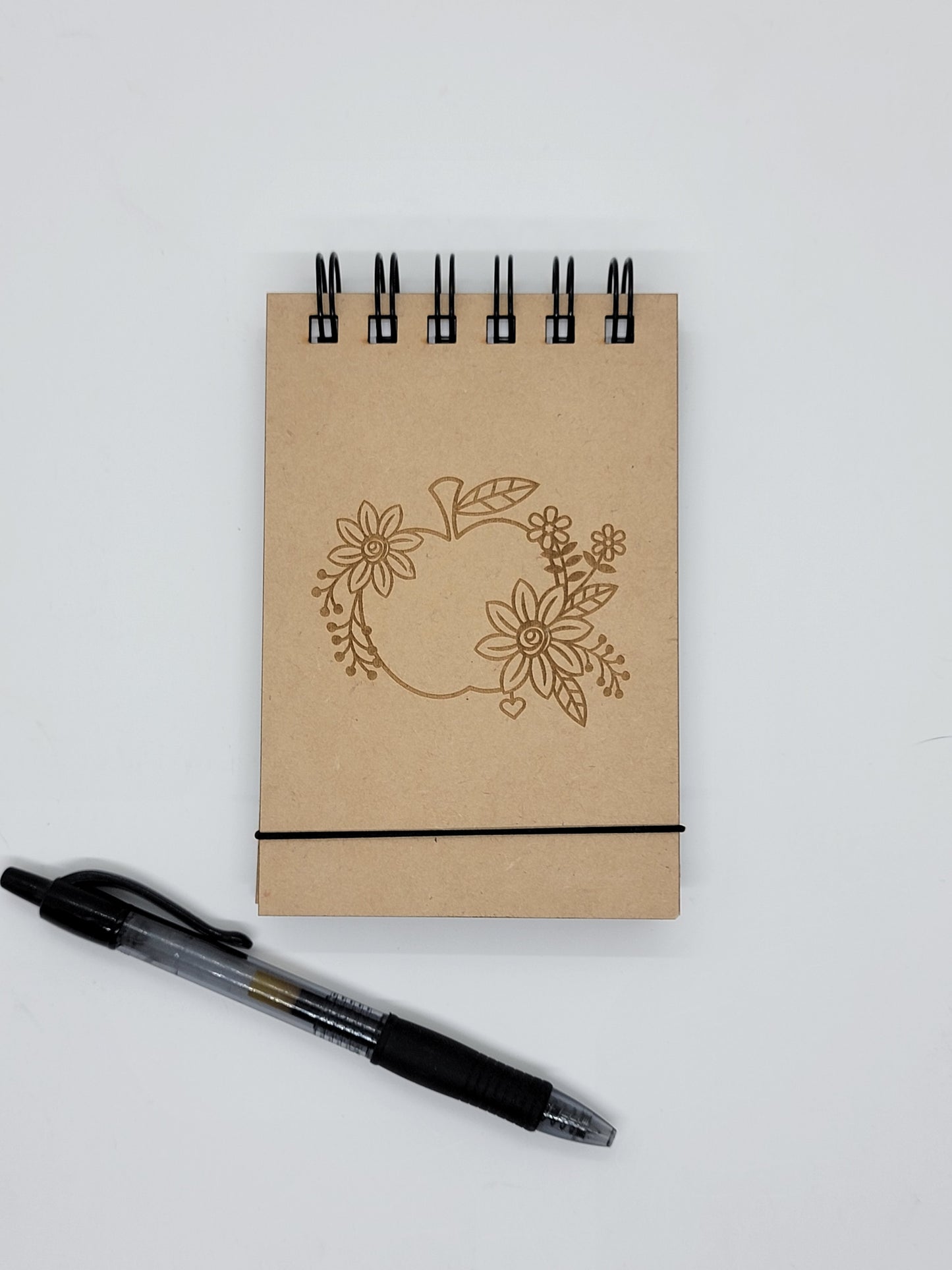 Apple with Flowers Notebook