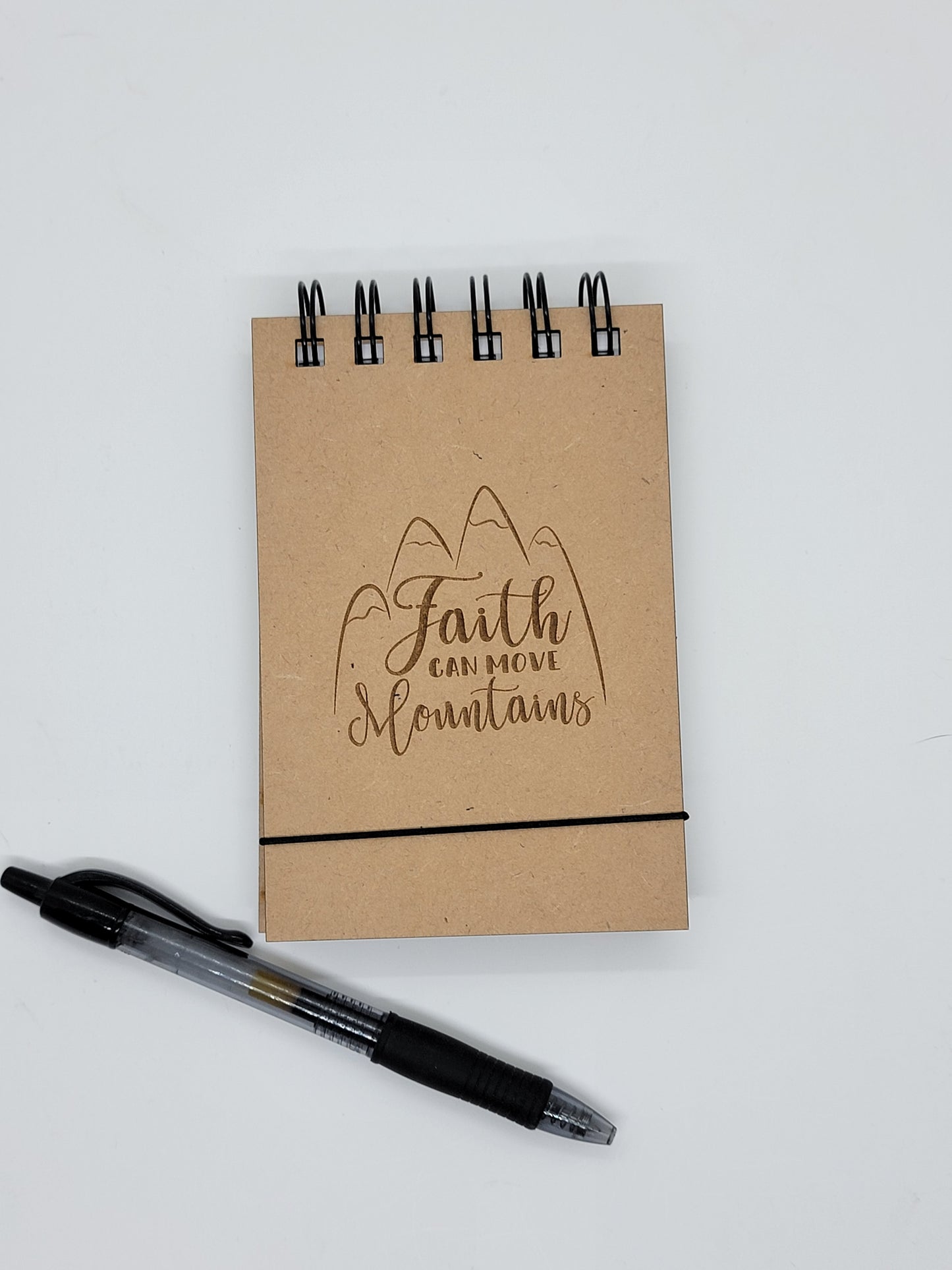 Faith can move Mountains Notebook