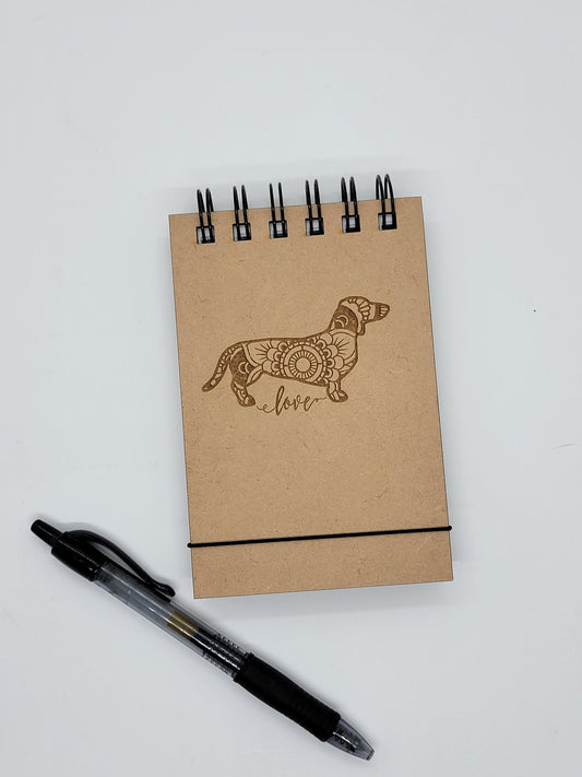 Daschund Mandala Notebook