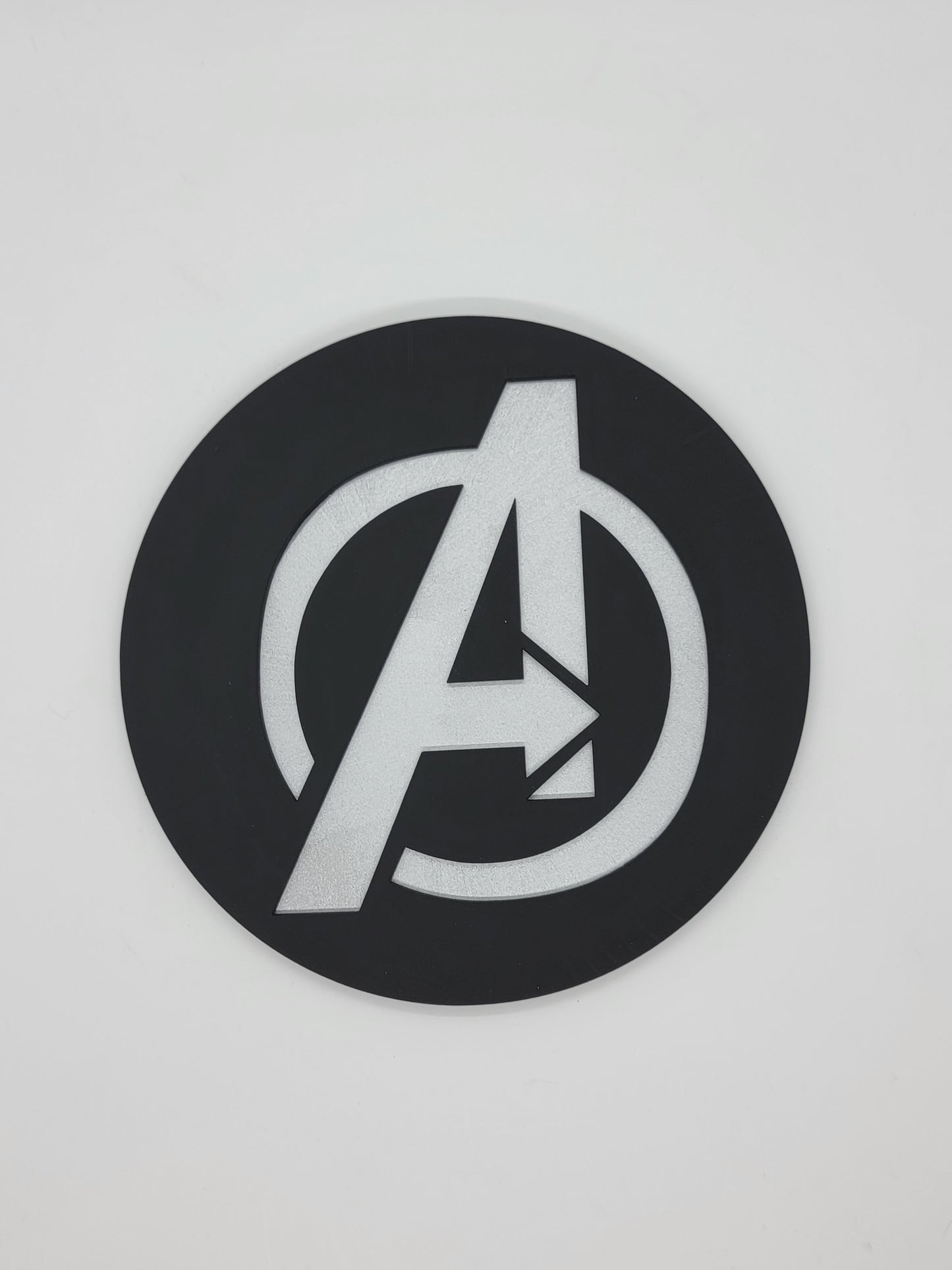 Avengers Circle Emblems Set of 6 Silver backgrounds