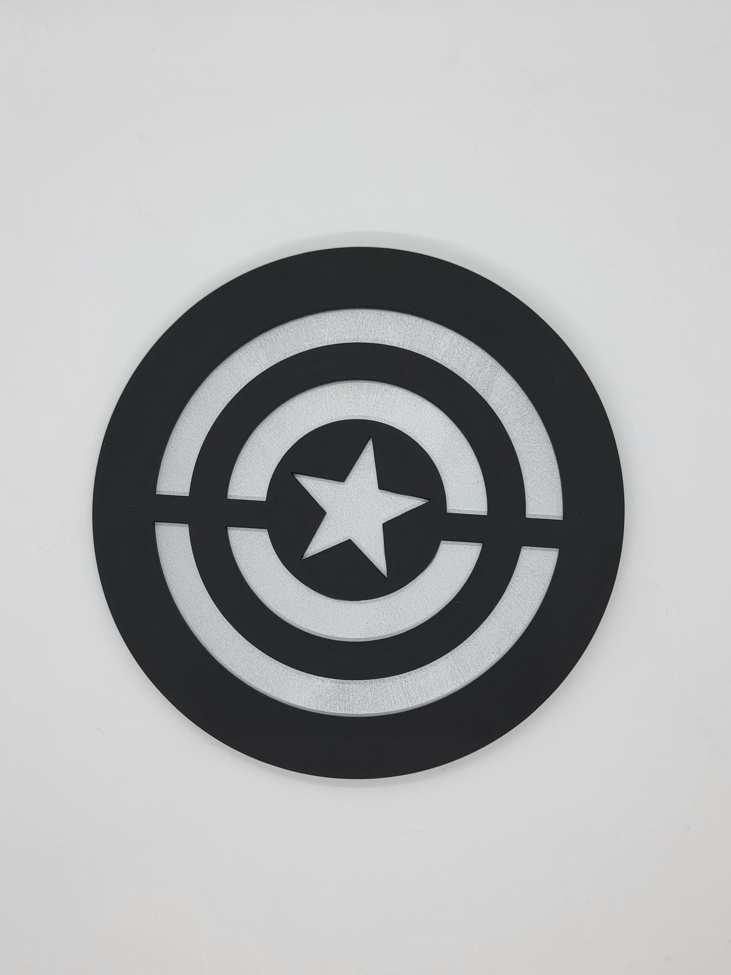 Avengers Circle Emblems Set of 6 Silver backgrounds