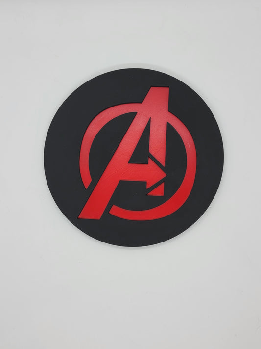 Avengers Logo Circle Emblem (Single)